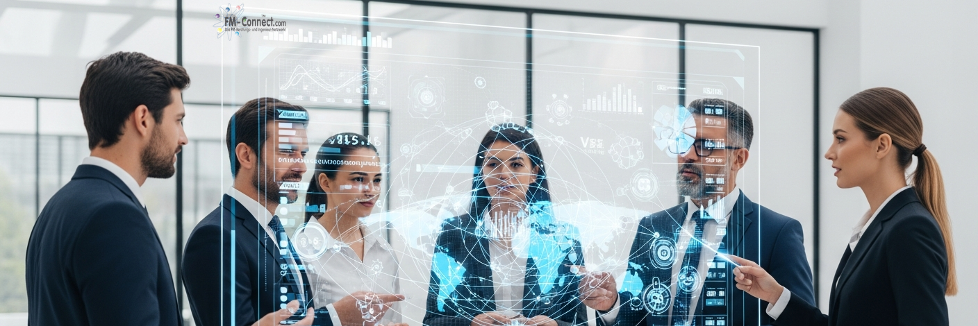 Strategische Übersicht der Dienstleistungen des DLZ-P zur effizienten Unterstützung des Personalmanagements im Facility Management.